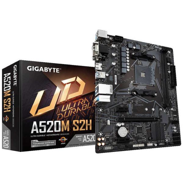 GIGABYTE　マザーボード［MicroATX /Socket AM4］　A520M S2H [R...