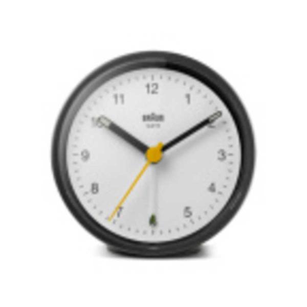 BRAUN　Classic Analog Alarm Clock　BC12BW