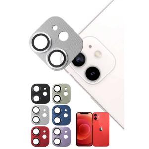 SHIZUKAWILL　iPhone12 カメラレンズ 保護ガラスフィルム シルバー　APIP12RFSIGL｜y-kojima