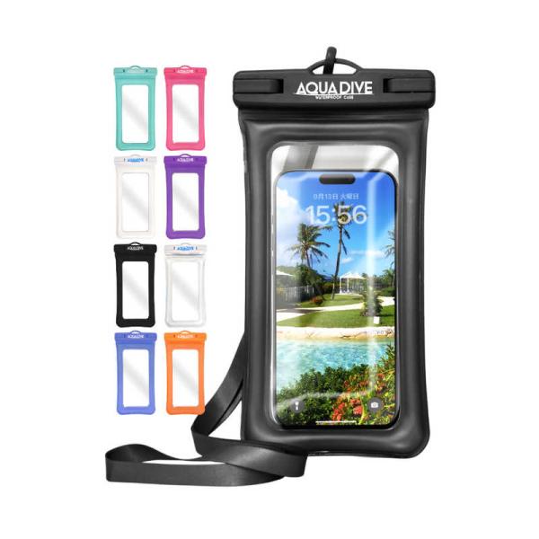 shizukawill　スマホ 防水ケース エアアリ アクアダイブ ブラック Shizukawill...