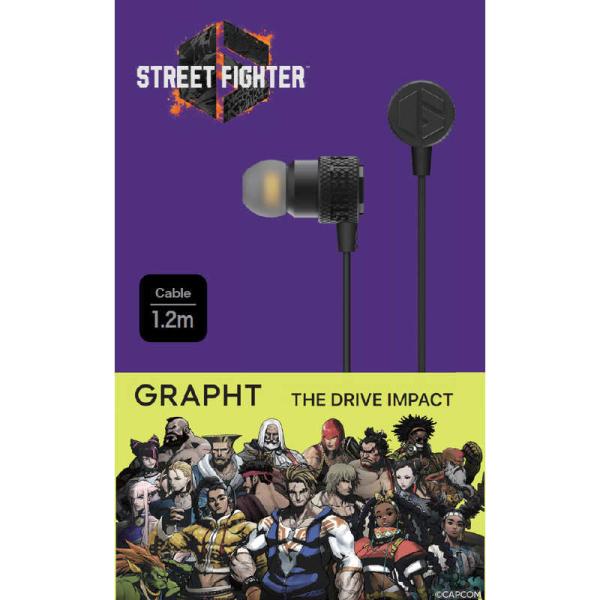 GRAPHT　ゲーミングイヤホン ブラック　TGR039-DI-01