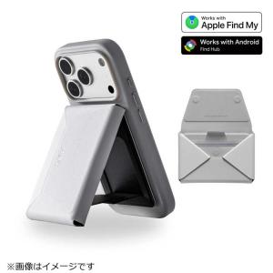 MOFT 多機能カードケース＆スタンド 紛失防止機能搭載 ミスティグレー