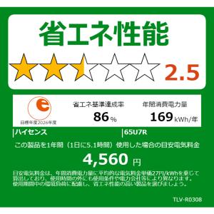 ハイセンス MiniLED 液晶テレビ [ 6...の詳細画像3