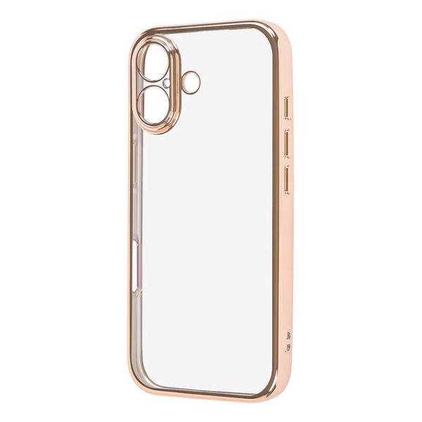 レイアウト　iPhone17  ソフトケース 精密設計 フレームメッキ /　RT-P52PFC2/P...