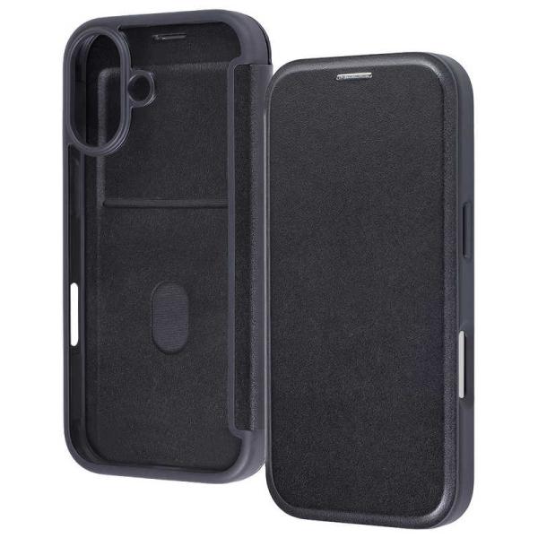 レイアウト　iPhone17  クリアフリップケース マグネット /　RT-P52LCC/B