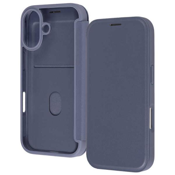 レイアウト　iPhone17  クリアフリップケース マグネット /　RT-P52LCC/N