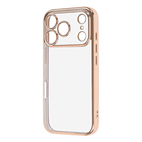 レイアウト　iPhone17 Pro ソフトケース 精密設計 フレームメッキ /　RT-P53PFC...