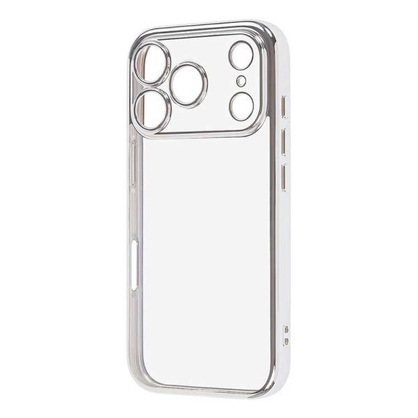 レイアウト　iPhone17 Pro ソフトケース 精密設計 フレームメッキ /　RT-P53PFC...