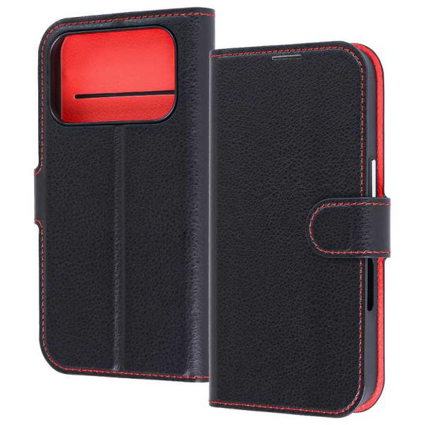 レイアウト　iPhone17 Pro 手帳型レザーケース シンプル マグネット /　RT-P53EL...