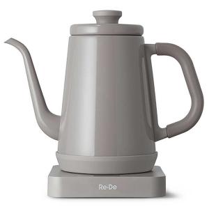 A-STAGE 温度調節電気ケトル 1L Re De Kettle ヒュッゲグレー RD-K002HG