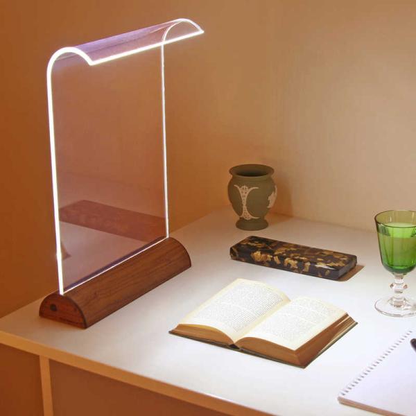 PLUMSCIENCE　Glowide Wood Xtra 高輝度デスクライト ウォルナット　GW1...