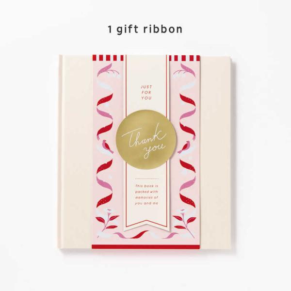 いろは出版　GIFT WRAPPING ALBUM(L) gift ribbon　GWAL05