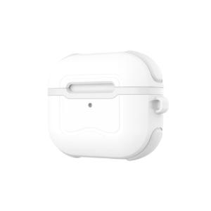 KUTUROGIAN　SOLiDE POCKET ハイブリッド抗菌ケース for AirPods White　SD-AP21-PO-WH｜y-kojima