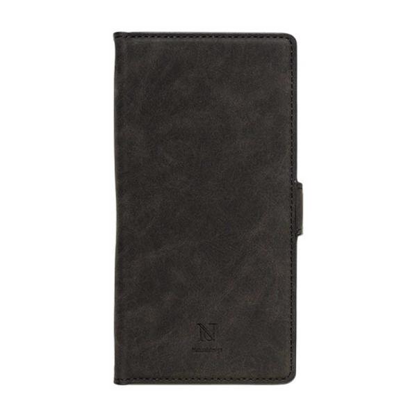 ナチュラルデザイン　マルチタイプ手帳型ケース L-size Style Natural Black　...