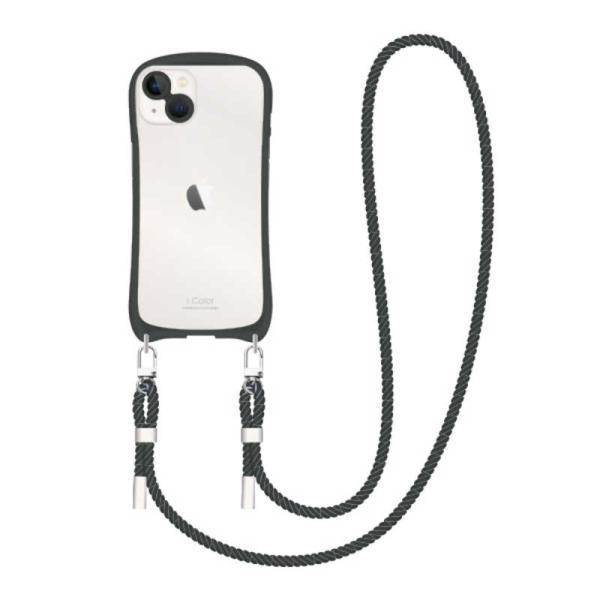 ナチュラルデザイン　iPhone 14 6.1インチ /13 i.Color ショルダーストラップ付...