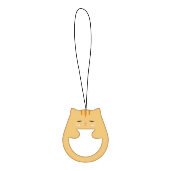 ナチュラルデザイン　Petit Animal リングストラップ Petit Animal 茶トラ　R...