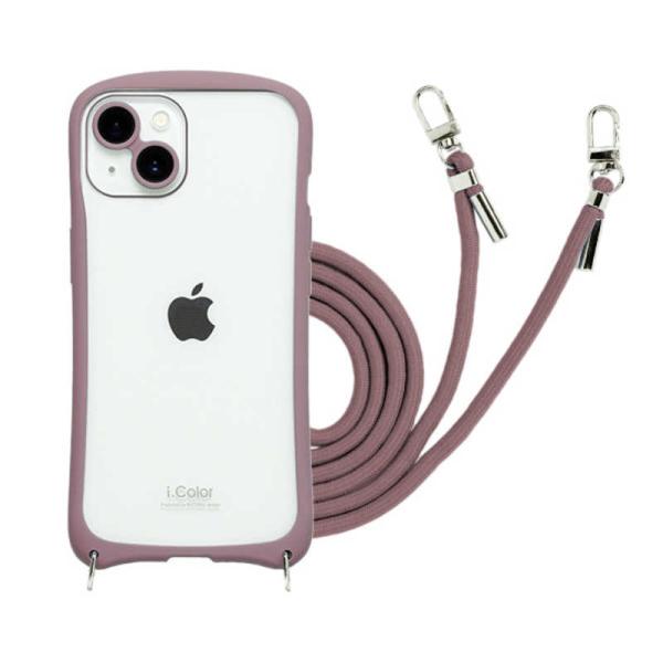 ナチュラルデザイン　iPhone15 6.1インチ/14 i.Color ケース i.Color カ...