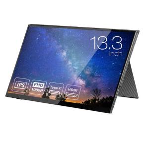 UNIQ ユニーク モバイル液晶モニター PROMETHEUS MONITOR 13.3インチ Full HD HDR対応 タッチ有りモデル UNIQ ブラック UQPM13FHD2