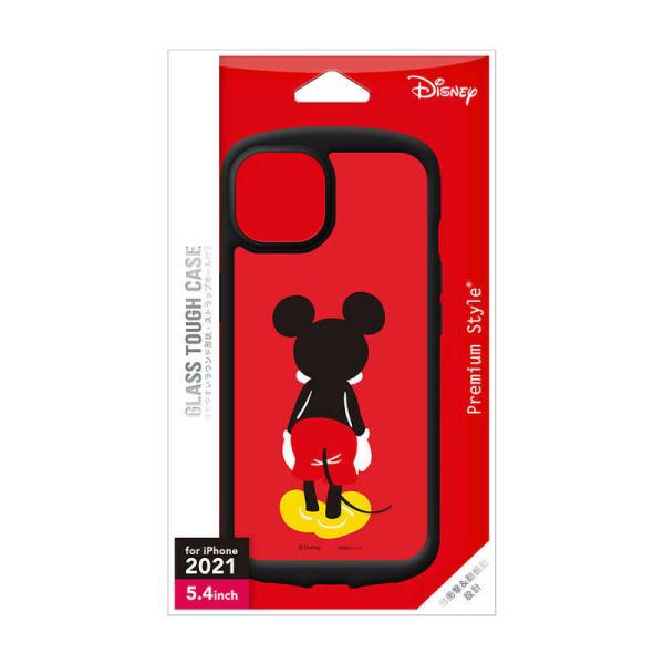 PGA　iPhone 13 mini　5.4インチ ガラスタフケース　ミッキーマウス　PG-DGT2...