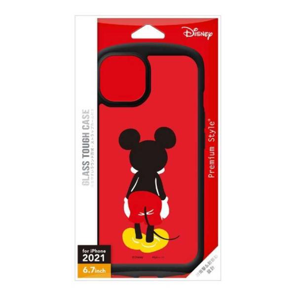 PGA　iPhone 13 Pro Max対応 6.7inch ガラスタフケース ミッキーマウス　P...