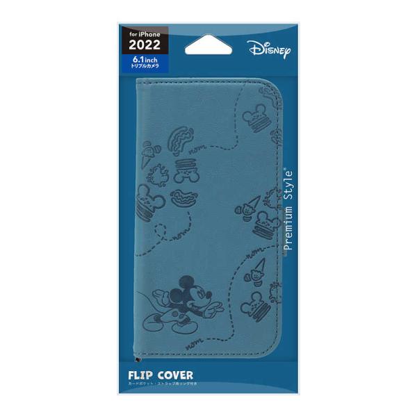 PGA　iPhone 14 Pro 6.1インチ フリップカバー ミッキーマウス ミッキーマウス　P...