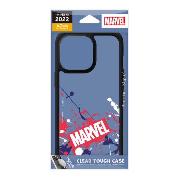 PGA　iPhone 14 Pro Max 6.7インチ MagSafe充電器対応 クリアタフケース...