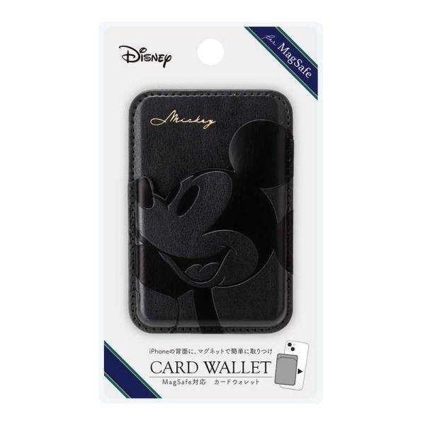 PGA　MagSafe対応 カードウォレット Premium Style ミッキーマウス　PG-DM...