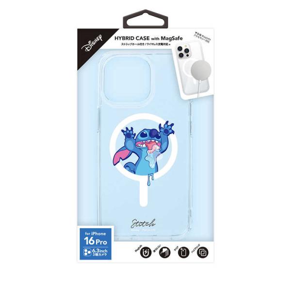 PGA　iPhone 16 Pro用 MagSafe対応 ハイブリッドケース Premium Sty...