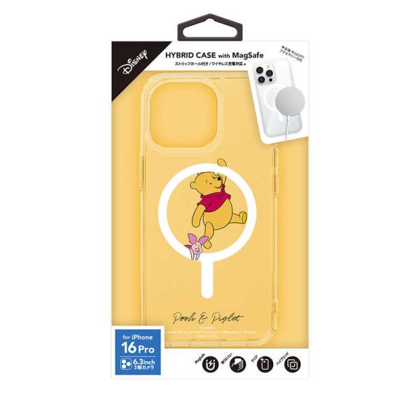 PGA　iPhone 16 Pro用 MagSafe対応 ハイブリッドケース Premium Sty...