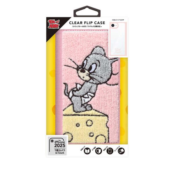 PGA　iPhone 16e クリアフリップケース Premium Style タフィー　PG-W2...