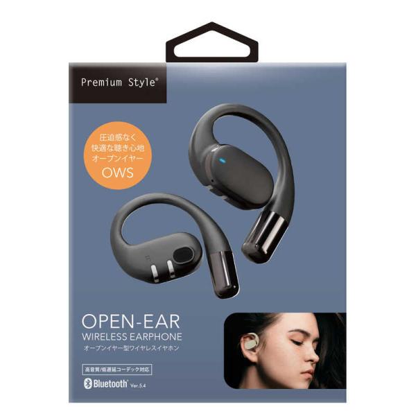 PGA　オープンイヤー型 ワイヤレスイヤホン Premium Style ［ワイヤレス(左右分離) ...