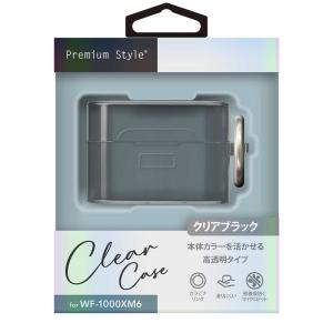 ソニー SONY WF-1000XM6用ケースカバー ブラック HAC-1000XM6CBC