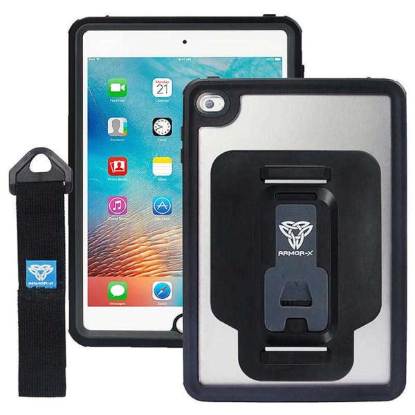 FOX　iPad mini 4用 IP68 Waterproof Case With Hand St...