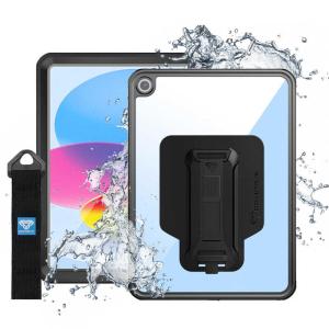 iPad 第10世代 10th ARMOR-X IP68 Waterproof Case with Hand Strap
