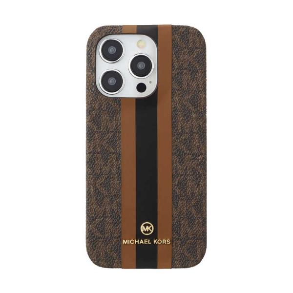 マイケルコース　Slim Wrap Case Stripe MagSafe iPhone 15 Pr...