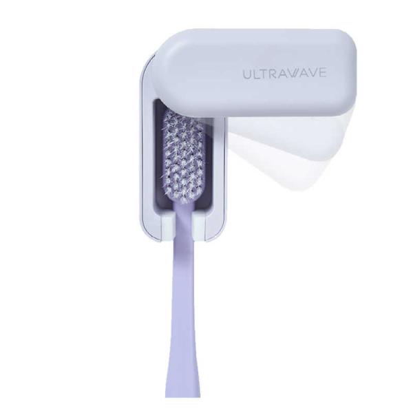 ULTRAWAVE　防水歯ブラシ除菌キャップ スイング式 ラベンダー　FF-SST2