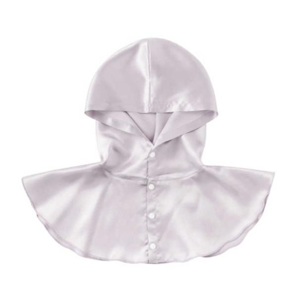 ユノキ　シルク ナイトフーディ ラベンダー　FFMXYZXY