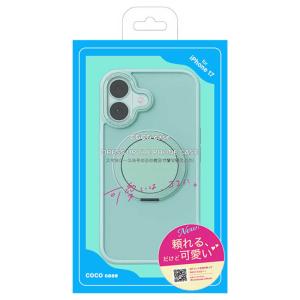 iPhone 17 360°リング付きケース ライム