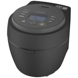 三菱　MITSUBISHI　炊飯器 5.5合 本炭釜 紬（つむぎ） IHジャー 真・かまど炊き おにぎりモード 銘柄芳潤炊き 炭漆黒（すみしっこく）　NJ-BW10J