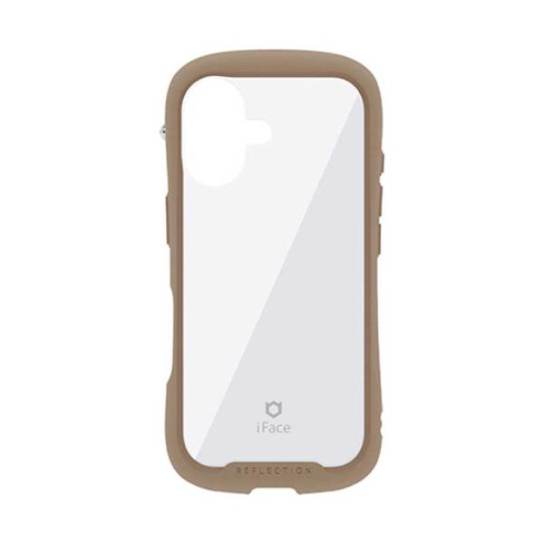 HAMEE　iPhone17 iFace Reflection強化ガラスクリアケース ベージュ　IP...