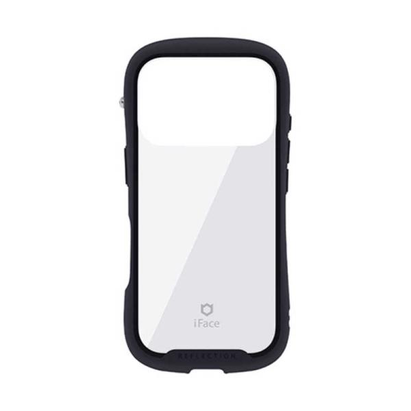 HAMEE　iPhone17 Pro iFace Reflection強化ガラスクリアケース ブラッ...