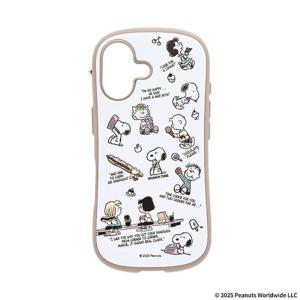 HAMEE　［iPhone 17専用］PEANUTS/ピーナッツ iFace First Class Cafe MagSynqケース iFace MUNCH TIME/総柄 MUNCH TIME/総柄　41-184596