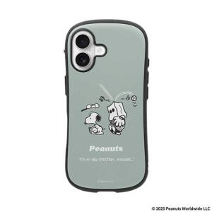 HAMEE　［iPhone 17専用］PEANUTS/ピーナッツ iFace First Class MagSynqケース iFace くすみグリーン/野球　41-186798