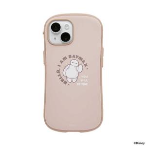 HAMEE　［iPhone 15/14/13専用］ディズニーキャラクター iFace First Class Cafe MagSynqケース ベイマックス/ベージュ　41-187658