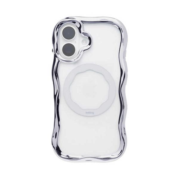 HAMEE　［iPhone 16専用］iFace BeBling MagSynq クリアケース シル...
