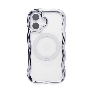 HAMEE　［iPhone 17専用］iFace BeBling MagSynq クリアケース シルバー　41-190238