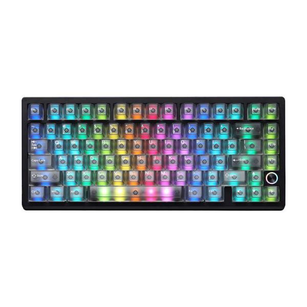 EVERGLIDE　Su75 Proラピッドトリガーキーボード ブラック　EV-SU75PRO-BK