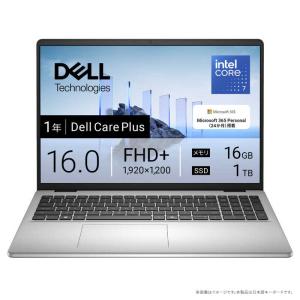 DELL デル ノートパソコン Dell 16 [ 16型 / Win11 Home Core 7 メモリ