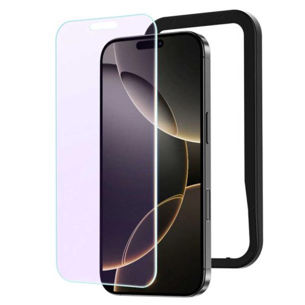 NIMASO　iPhone 16 Plus 6.7inch ガラスフィルム ブルーライトカット35％...