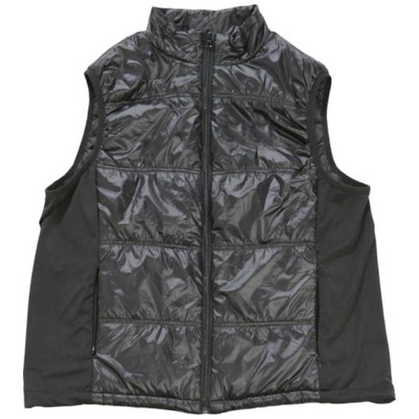 リンクサス　リンクサス 速暖ヒートベストEX 服地 ブラック L　LXPHBEXL